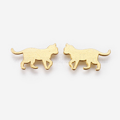 Alloy Kitten Cabochons&nbsp;PALLOY-WH0051-01G-04