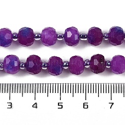 Natural Dyed White Jade Beads Strands&nbsp;G-H057-A22-05