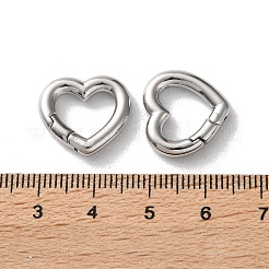 304 Stainless Steel Spring Gate Clasps&nbsp;X-STAS-A193-03P