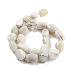 Natural Striped Agate/Banded Agate Beads Strands&nbsp;G-Z061-A02-01