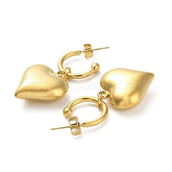 304 Stainless Steel Pendant Earrings&nbsp;EJEW-R160-03G