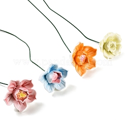 Ceramic Flower Stems with Iron Stem&nbsp;PR-CBAD4A8-07