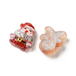 Christmas Transparent Resin Cabochons&nbsp;CRES-D323-03