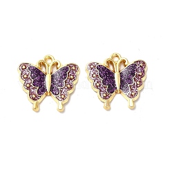Alloy Enamel Pendants&nbsp;ENAM-F144-08B