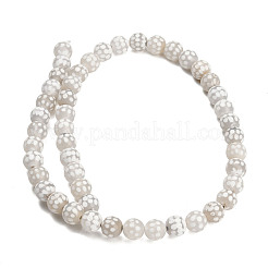 Tibetan Style dZi Beads Strands&nbsp;GG-NH0001-A04-8MM