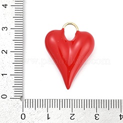 Brass Enamel Pendants&nbsp;KK-G522-39G