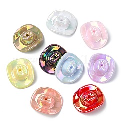 36Pcs 9 Colors Opaque UV Plating Acrylic Beads&nbsp;PACR-CJ0001-48