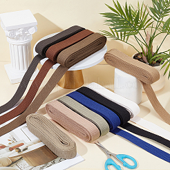 40 Yards 10 Colors Polycotton Ribbon&nbsp;OCOR-NB0002-54