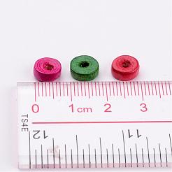 Lead Free Flat Round Natural Wood Beads&nbsp;X-YTB021