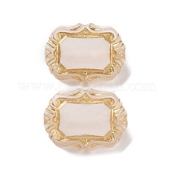Plating Acrylic Beads&nbsp;X-OACR-C013-46