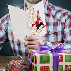 DIY Paper Christmas Greeting Card Making Kit&nbsp;AJEW-WH0348-526A
