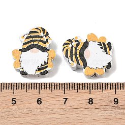 Printed Schima Wood Beads&nbsp;WD-CBA91F0-03