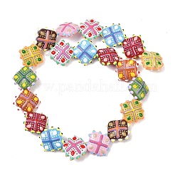 Glass Imitation Jade Beads&nbsp;GLAA-L051-03