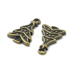 Tibetan Style Christmas Tree Alloy Pendants&nbsp;X-TIBEP-Q050-08AB-NR