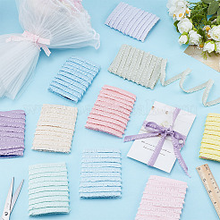 50m 10 Colors Nylon Lace Trim&nbsp;OCOR-NB0002-34