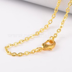 Iron Cable Chain Necklaces Making&nbsp;NJEW-JN01538-03