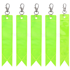 12Pcs Rectangle PVC Pendant Keychains&nbsp;AJEW-CN0005-24A