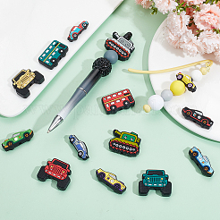 14Pcs 14 Styles Food Grade Eco-Friendly Silicone Focal Beads&nbsp;SIL-SC0001-74