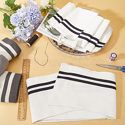 Polyester Elastic Ribbing Fabric for Cuffs&nbsp;LS-DIY-WH0028-96D