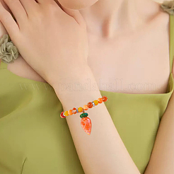 18Pcs 9 Styles AB Color Resin Pendants&nbsp;RESI-SC0006-10