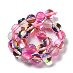 Synthetic Moonstone Beads Strands&nbsp;G-P528-J02-10