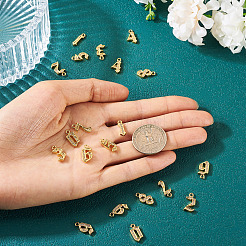 20Pcs 10 Styles Brass Micro Pave Cubic Zirconia Charms&nbsp;KK-TA0002-76