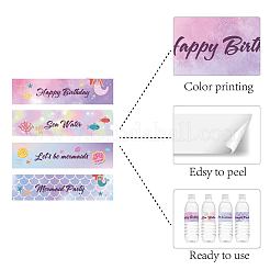 1 Bag Self-Adhesive Plastic Labels Stickers&nbsp;DIY-CN0002-09G