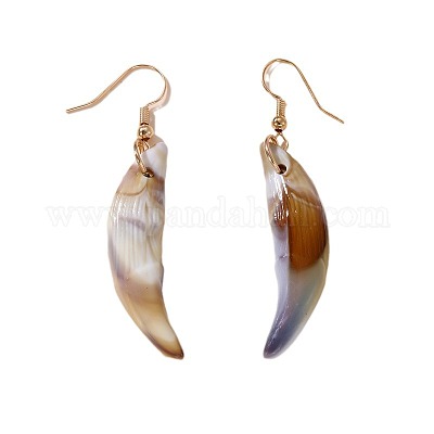 Natural Shell Dangle Earrings&nbsp;FS-WG91FAC-01-1