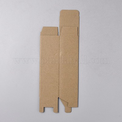 Rectangle Kraft Cardboard Box&nbsp;CON-WH0107-14-1