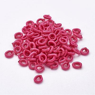 Polyester Weave Beads&nbsp;WOVE-N003-42-1