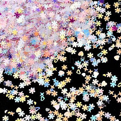 Plastic Sequins Beads&nbsp;KY-C014-05-1