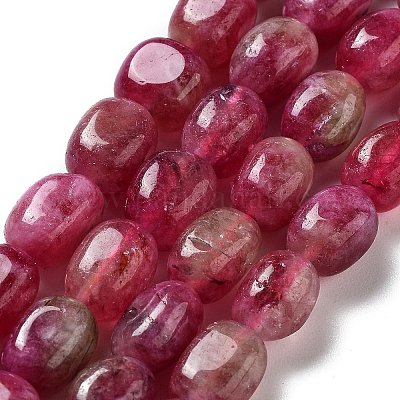 Dyed Natural Malaysia Jade Beads Strands&nbsp;G-P528-I03-01-1