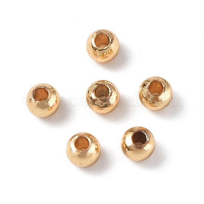 Brass Beads&nbsp;KK-E070-01I-14G-RS-1