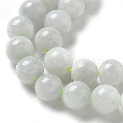 Natural Myanmar Jadeite Beads Strands&nbsp;G-L595-C01-02-1