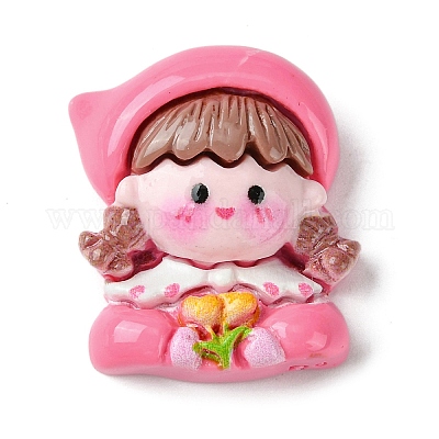 Spring Theme Opaque Resin Decoden Cabochons&nbsp;RESI-C045-04E-1