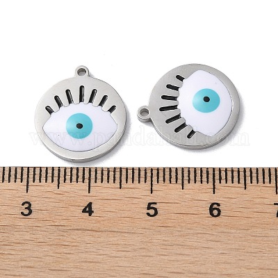 304 Stainless Steel Pendants&nbsp;STAS-C083-16P-02-1