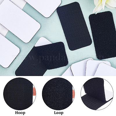 20pcs Self-adhesive Nylon with Polyester Hook and Loop Tapes&nbsp;AJEW-SP0003-22B-1