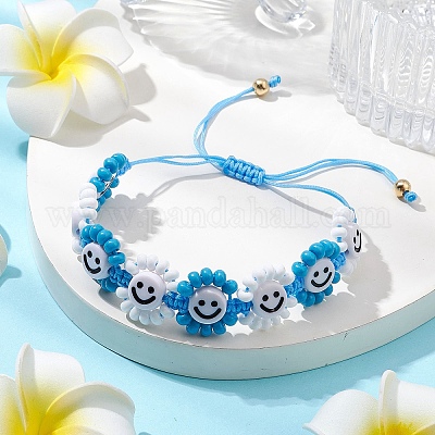Glass Seed Braided Beads Bracelets&nbsp;BJEW-MZ00115-02-1