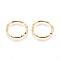 Tibetan Style Linking Rings, Circle Frames, Cadmium Free & Lead Free, Golden Color, 22x1.5mm, about 18.5mm inner diameter