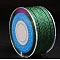 Round Nylon Cords, Milan Cords/Twisted Cords, Green, 2.5mm, about 10.93 yards(10m)/roll