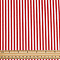 Cotton Fabric with Strip Pattern, Rectangle, Red, 1000x1600x0.2mm