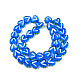 Transparent Handmade Bumpy Lampwork Beads Strands&nbsp;LAMP-T017-20-A01-6