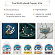 Textured Round Brass Spring Wire&nbsp;CWIR-WH0008-03A-3