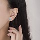 Brass Stud Earrings&nbsp;EJEW-BB61328-A-3