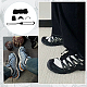 4 Boxs Polyester Shoelaces&nbsp;AJEW-ME0001-64-5
