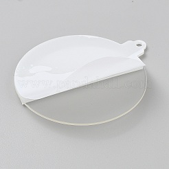Transparent Acrylic Big Pendants&nbsp;TACR-WH20003-04