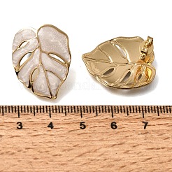 Brass Stud Earrings for Women&nbsp;KK-CBA9D38-05G-01