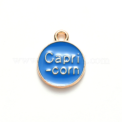 Alloy Enamel Pendants&nbsp;X-ENAM-S124-01A-02E