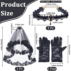 Gothic Style Bridal Garment Accessories&nbsp;AJEW-GF0008-57