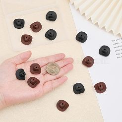 16Pcs 2 Colors Silicone Beads&nbsp;SIL-CA0001-40